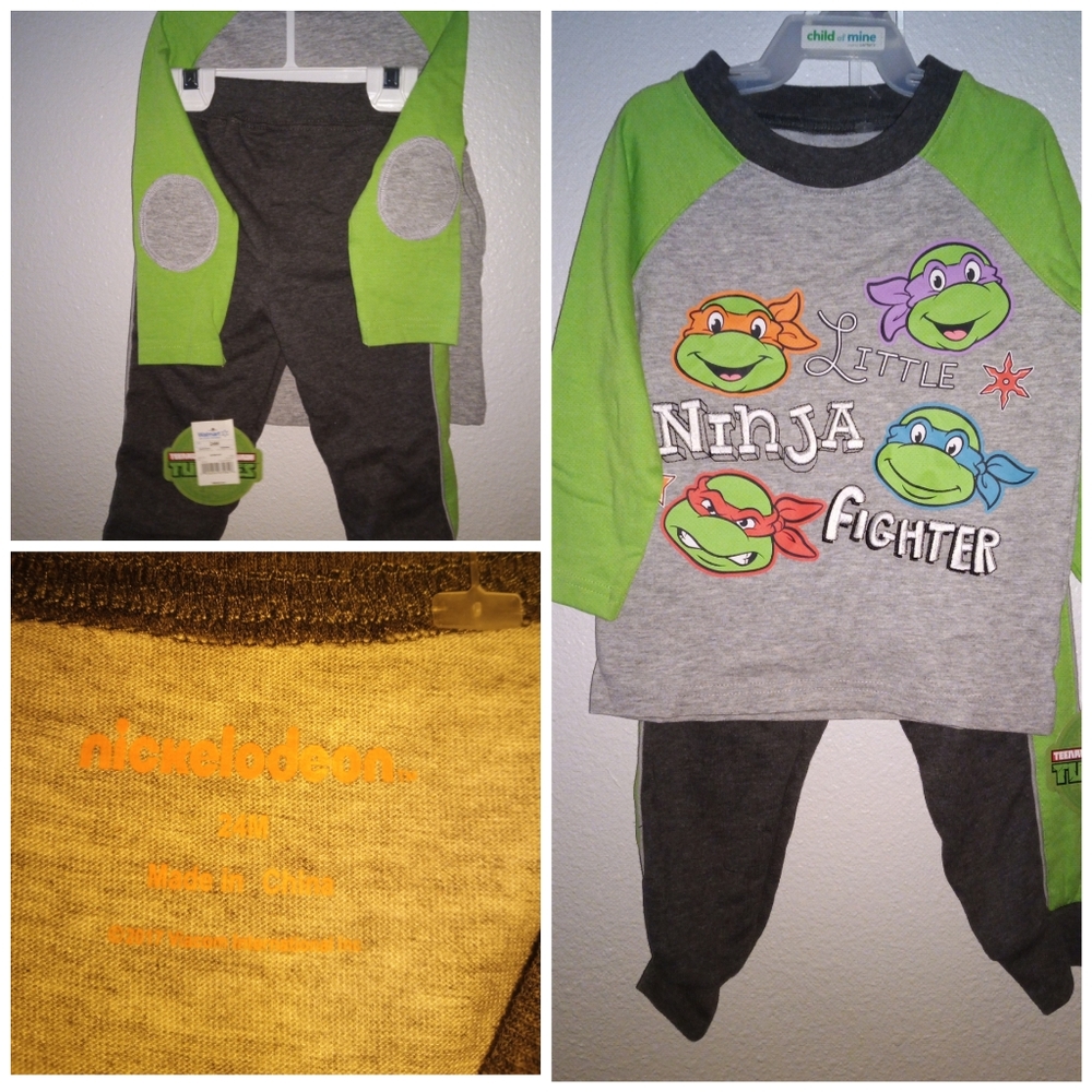 Ninja turtle 2 piece set